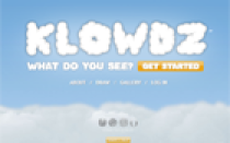 HTML5应用:Klowdz在线制作云背景图片
