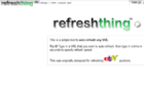 refreshthing,免费在线刷新网页应用