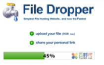 Filedropper免费无限云存储网盘,单文件最大5GB上传