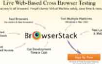 在线测试网站浏览器兼容云应用,BrowserStack