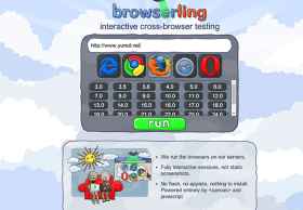 Browserling：跨平台在线测试网页兼容